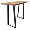 Amerihome Acacia Wood 51" High Top Bar Pub Table AWBT51